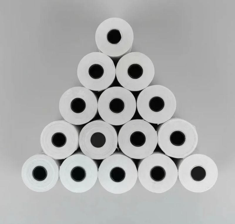 Bobina Térmica 80x40 cx c/30 Bobina Térmica 80x40 cx c/30